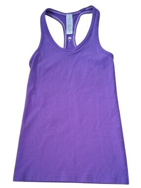 Ivivva by Lululemon🍋 Keep Ur Cool Racer Sports Tank purple size 8